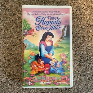 Happily Ever After Snow White VHS